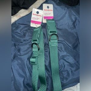 Dog leashes and collars
